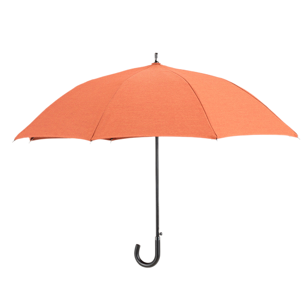 Small Sun Protection Umbrella featuring Sunbrella™ Fabric | Brick Orange