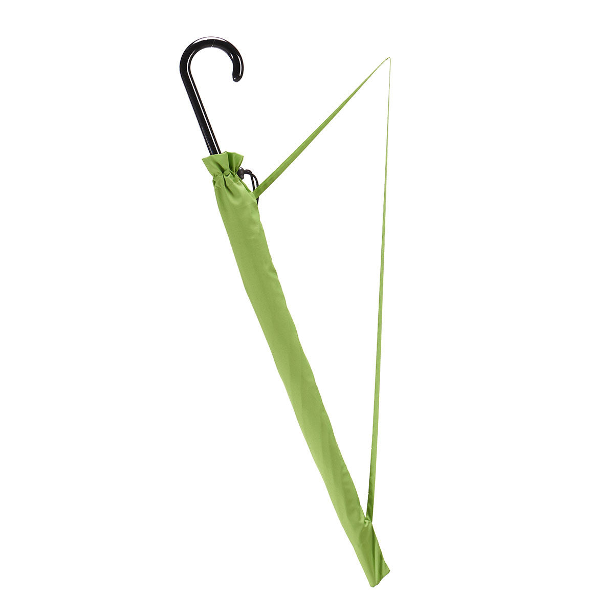 Butterfly Wing Auto Open Umbrella | Black on Green