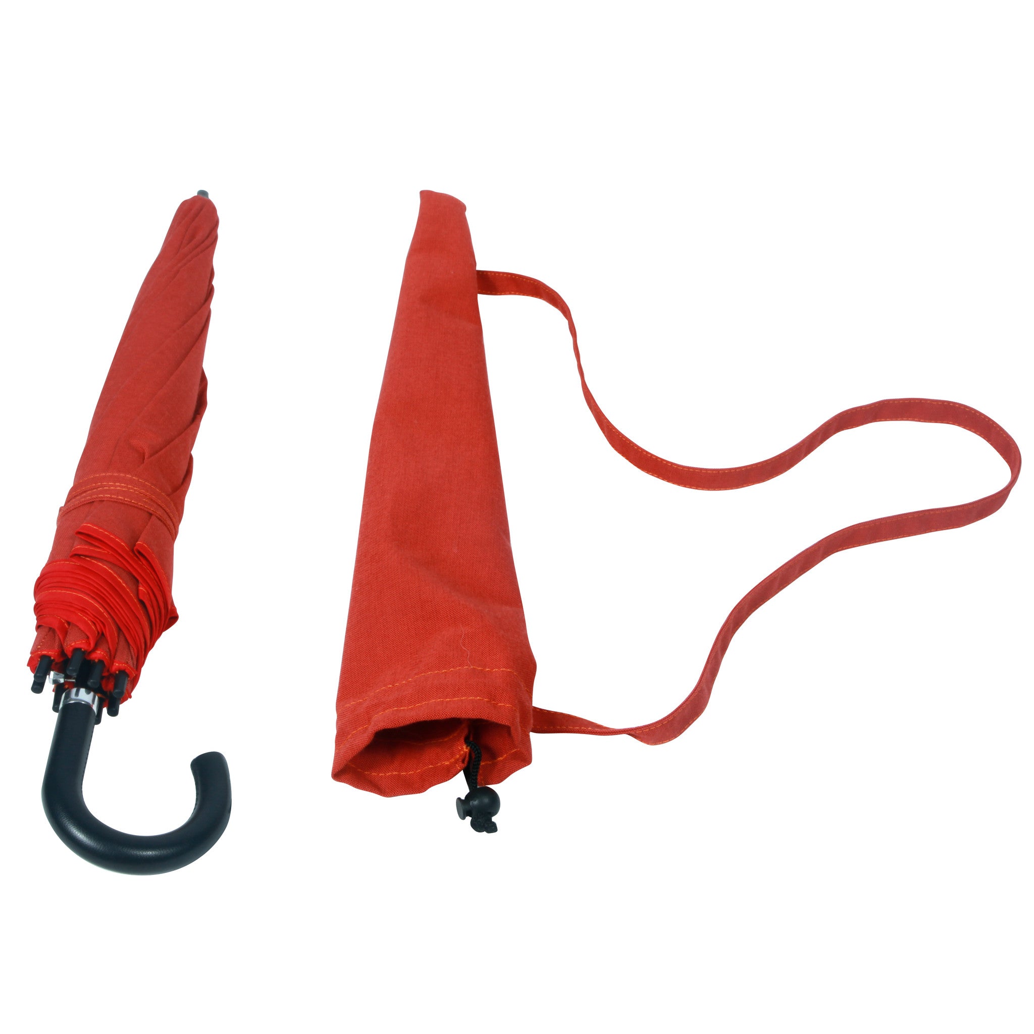 Small Sun Protection Umbrella featuring Sunbrella™ fabric | Sunset Orange