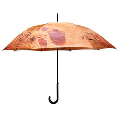 Kokopelli Southwest Rock Art Auto Open Stick Umbrella