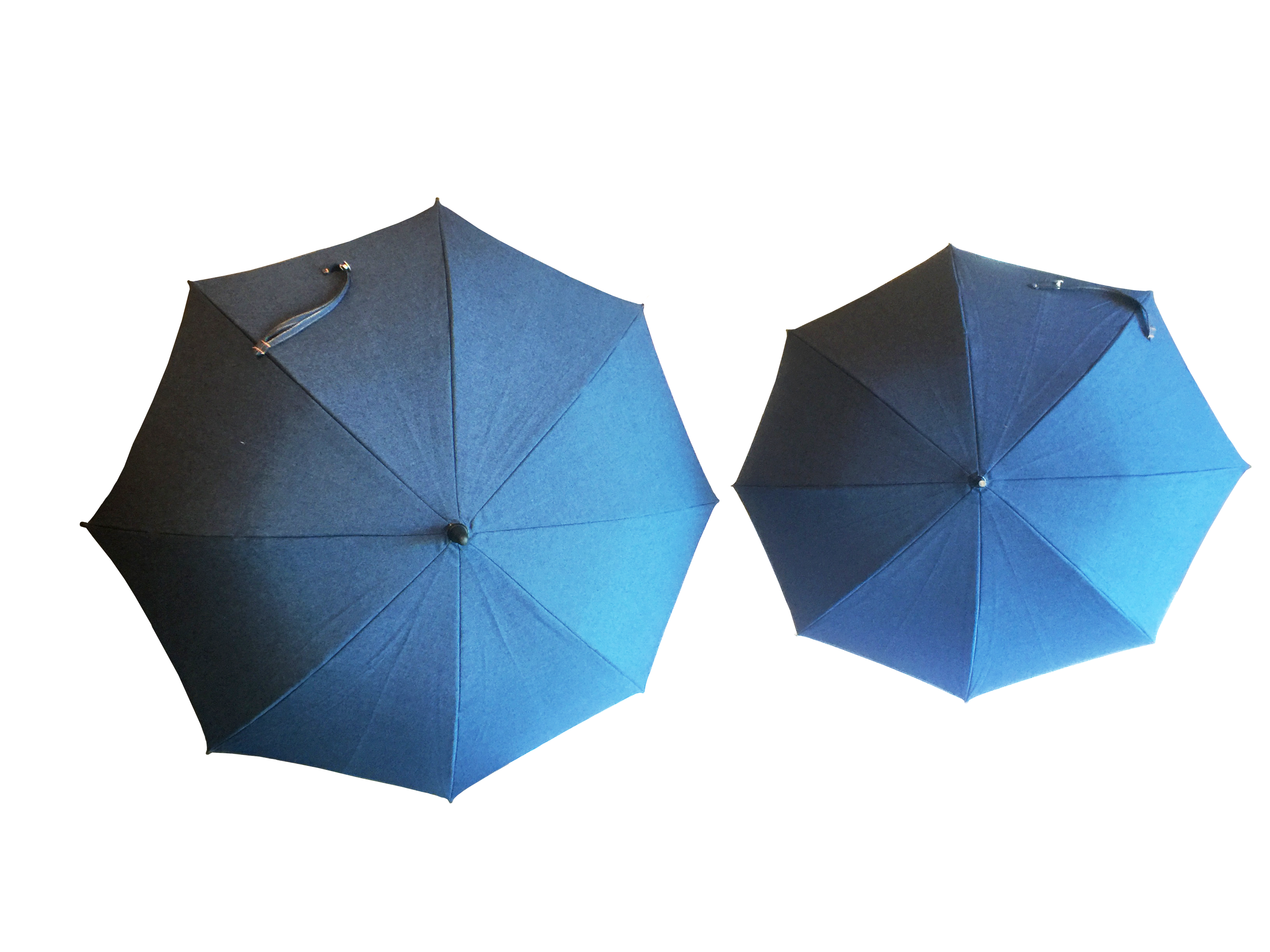 Large Sun Protection Umbrella featuring Sunbrella™ Fabric | Blue Jean