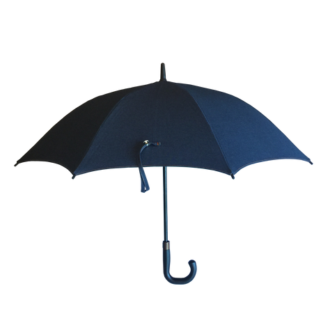 Large Sun Protection Umbrella featuring Sunbrella™ Fabric | Blue Jean