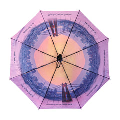 San Francisco "City of Love" Compact Collapsible Umbrella